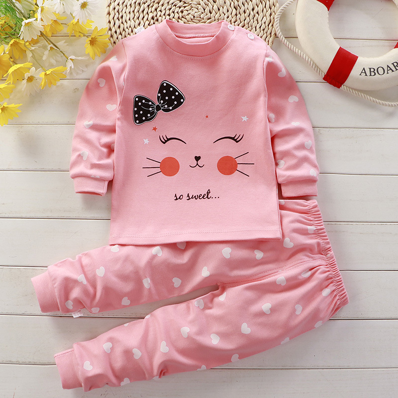 Baby Clothing 1 Year Old - Herfst Nachtkleding Pyjama Voor Meisjes Jongens