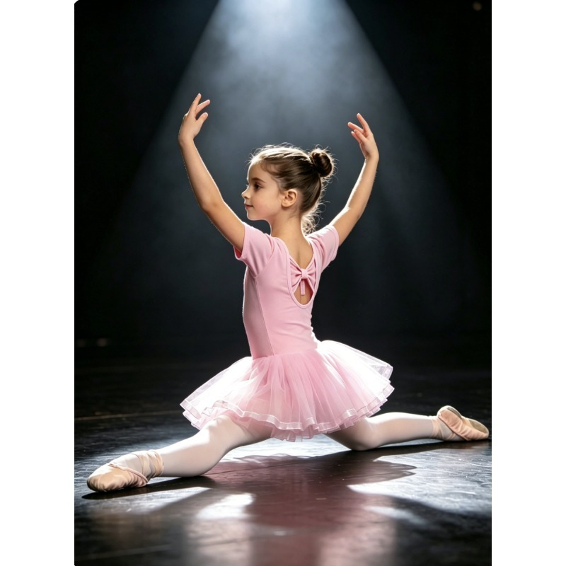 Baby Tutu Skirt - Katoenen kinderjurk met strik voor lyrische