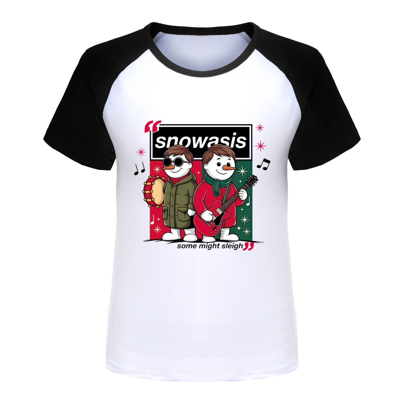 Baby Clothing Ideas - Grappige sneeuwbasis wat macht slee kinder