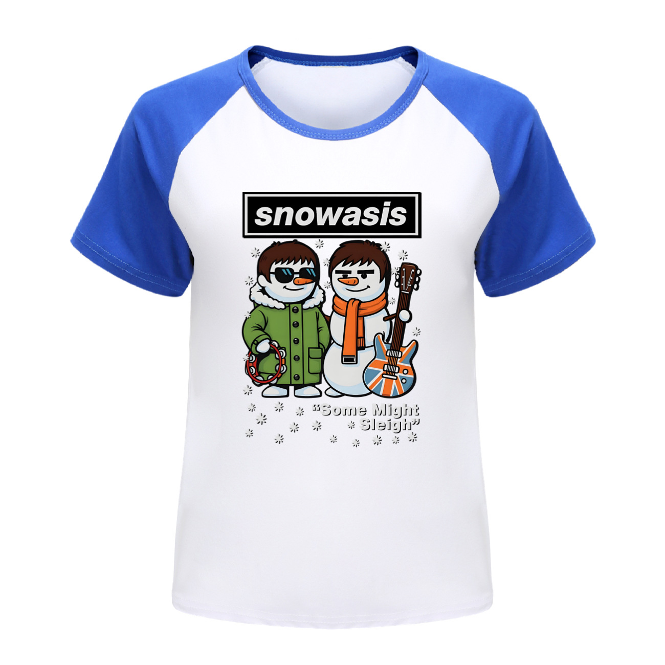 Baby Clothing Ideas - Grappige sneeuwbasis wat macht slee kinder