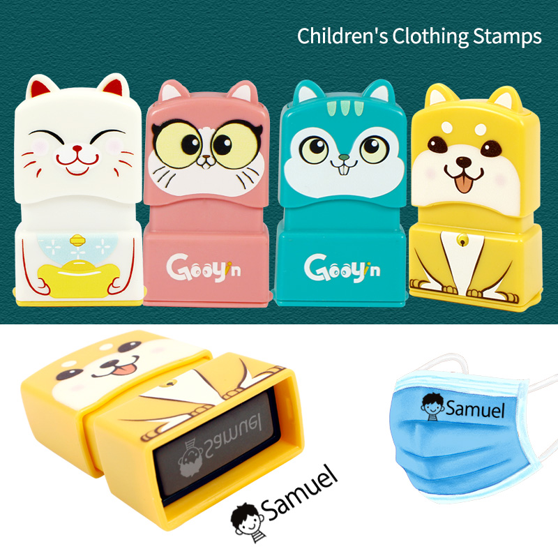 Baby Clothing Name - Aangepaste naamstempelverf Persoonlijke student Kind Baby