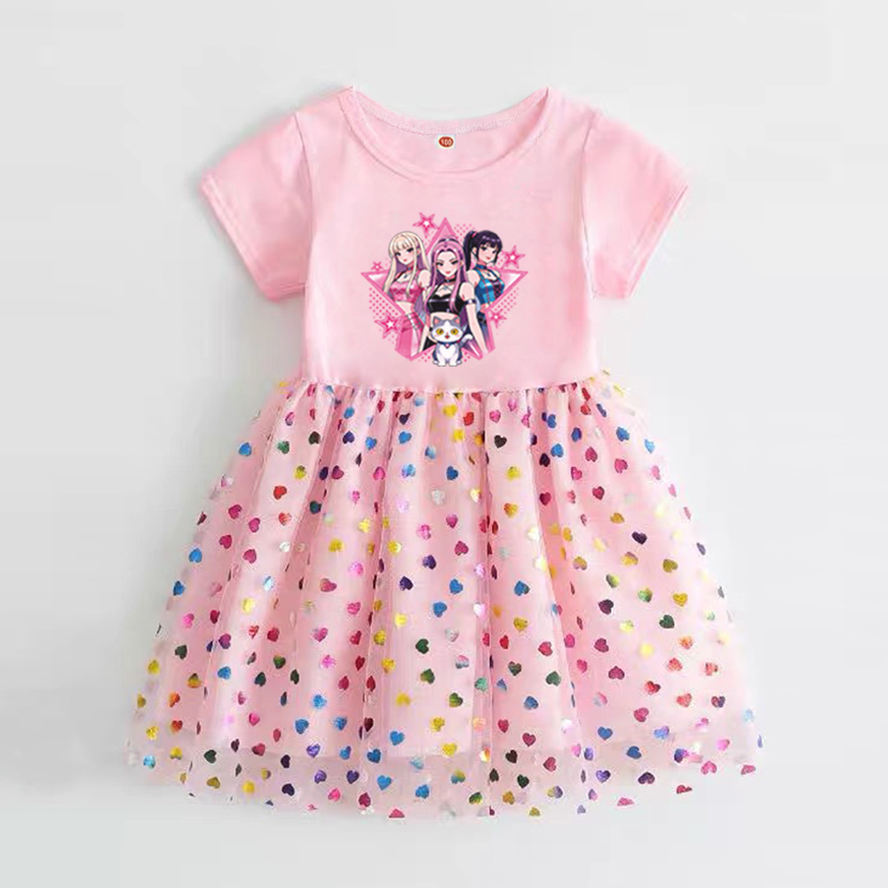 Baby Clothing 1 Year Old - Zomer Kinderkleding Korte Mouwen Prinsessenjurk Kinderen