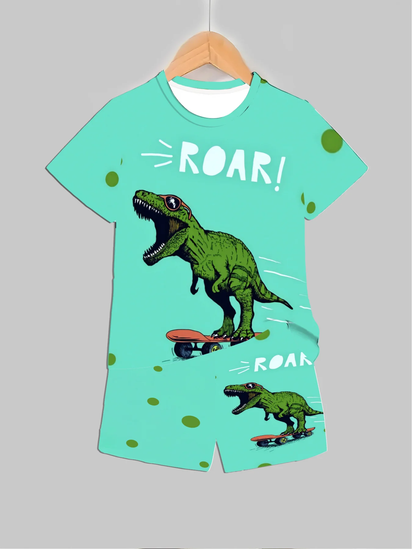 Nieuwe dinosaurus bedrukte out - Baby Clothing For Girls recensie en prijs