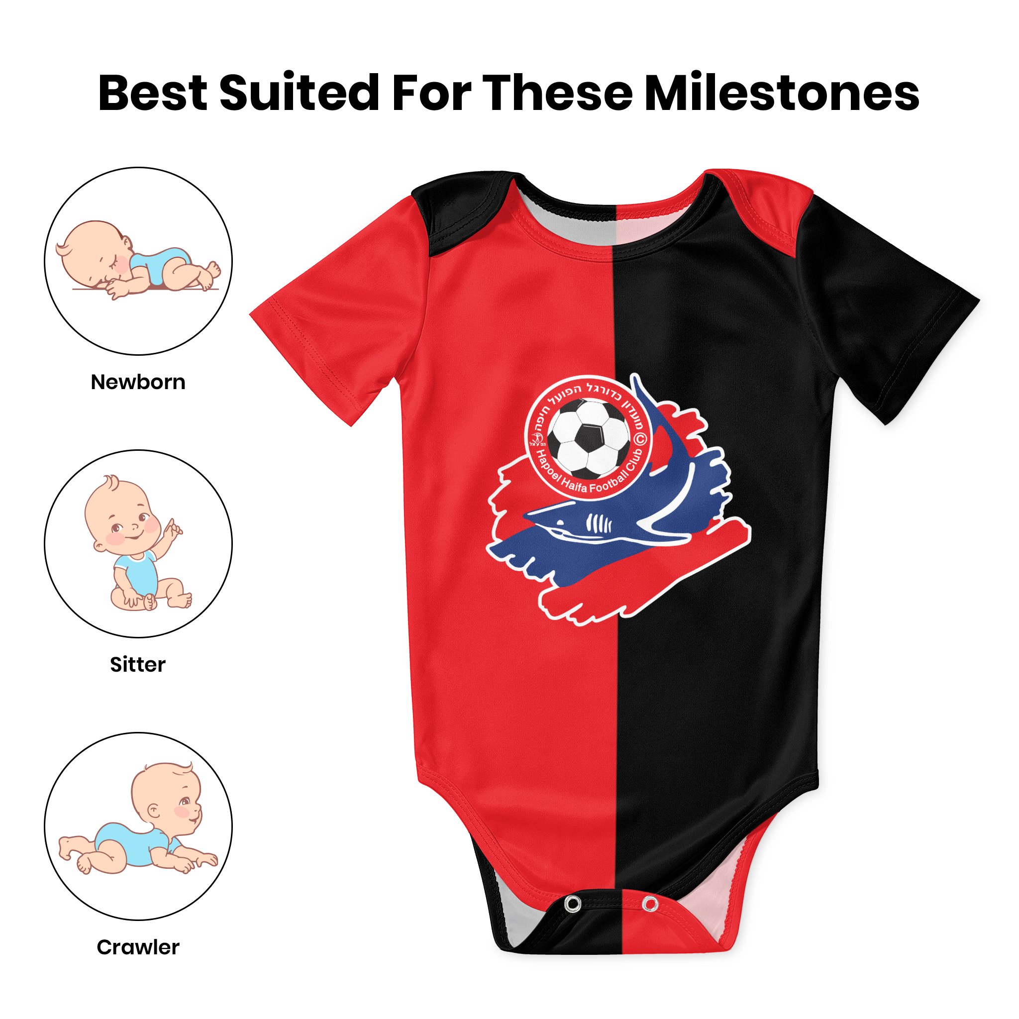 Hapoel Haifa Baby Bodysuit Uni - Baby Clothing Discount recensie en prijs