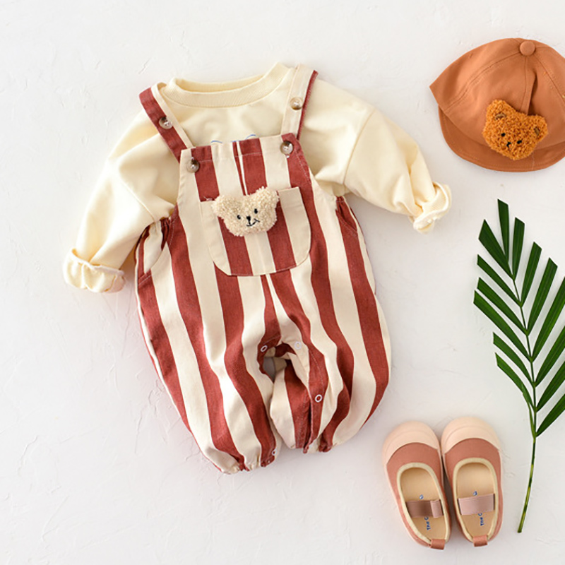2026 Herfst Nieuwe Streep Baby - Baby Clothing For Girls recensie en prijs