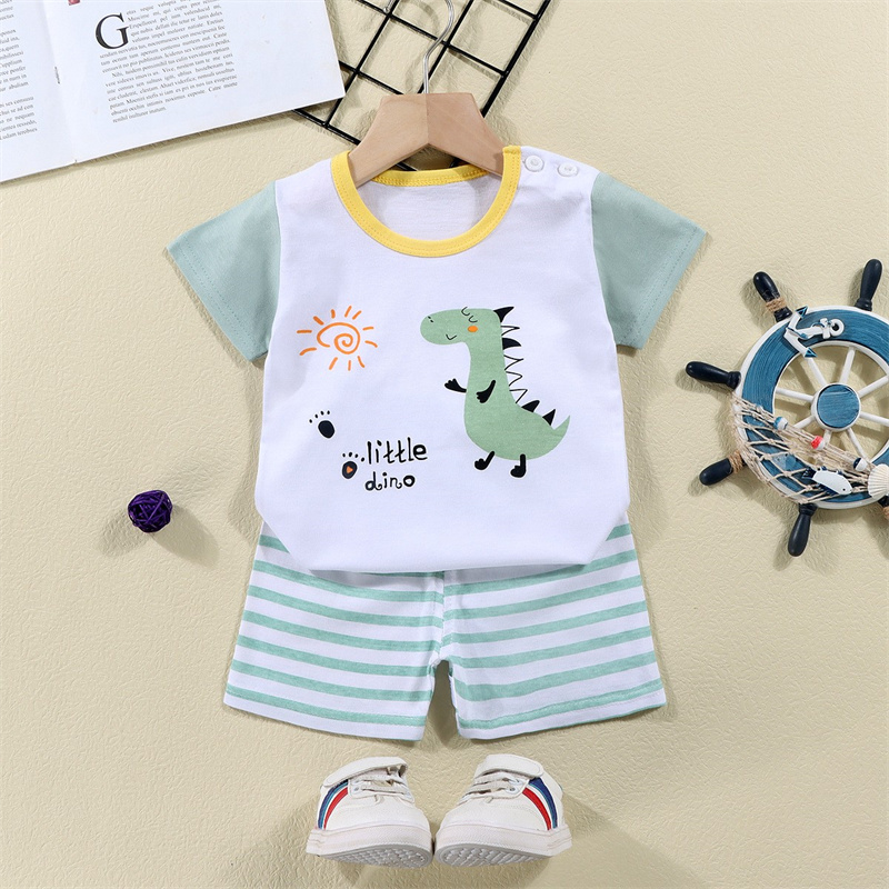 Katoen Tees + Shorts 2-delige  - Baby Clothing Bundles recensie en prijs