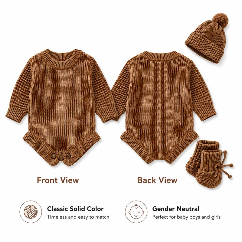 Gepersonaliseerde baby gebreid - Baby Clothing Name recensie en prijs