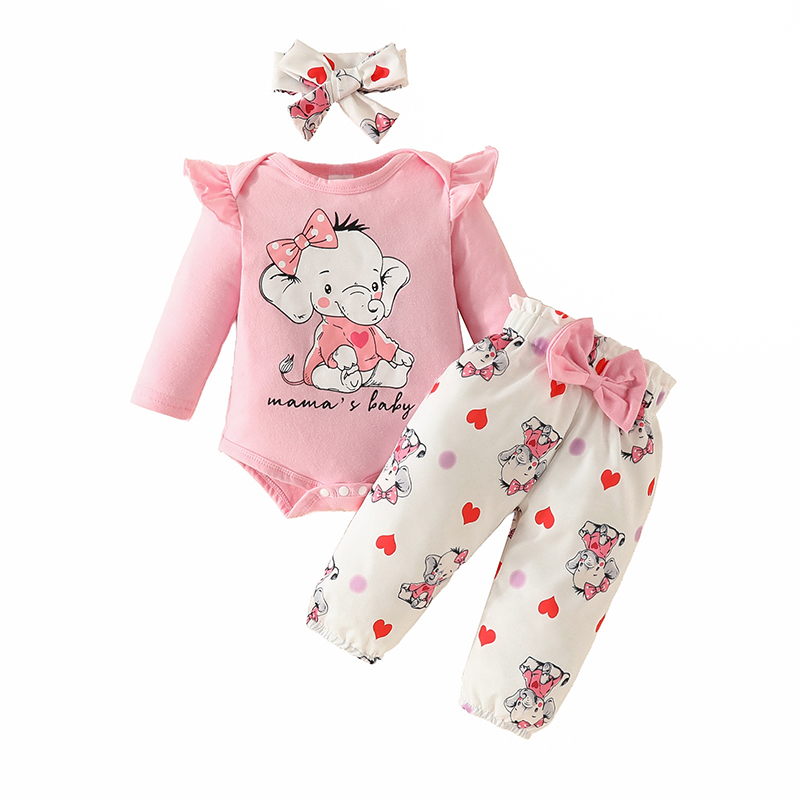 Babymeisje set pasgeboren kled - Baby Clothing Elephant recensie en prijs