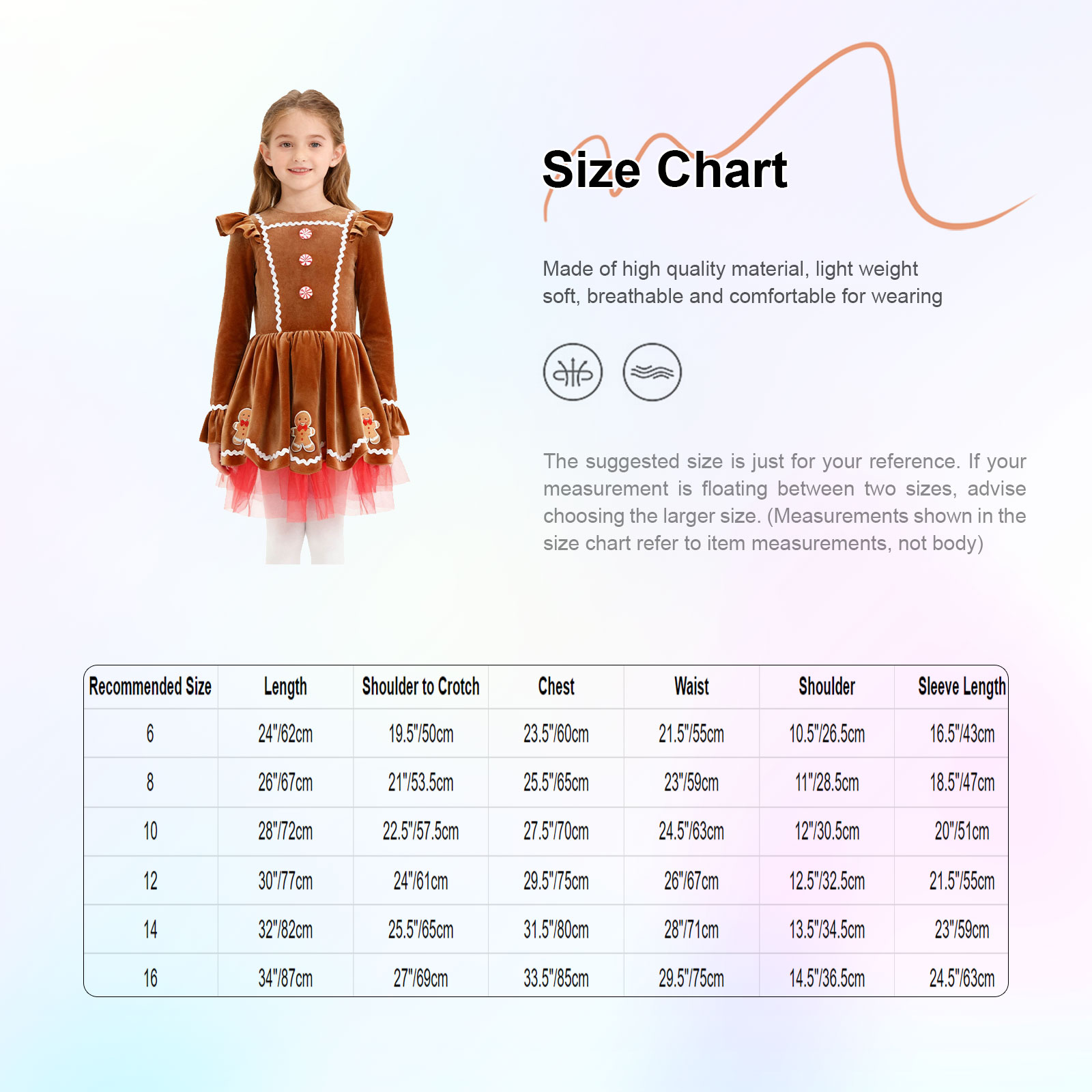Meisjes Peperkoek Kostuum Leuk - Baby Tutu Skirt recensie en prijs