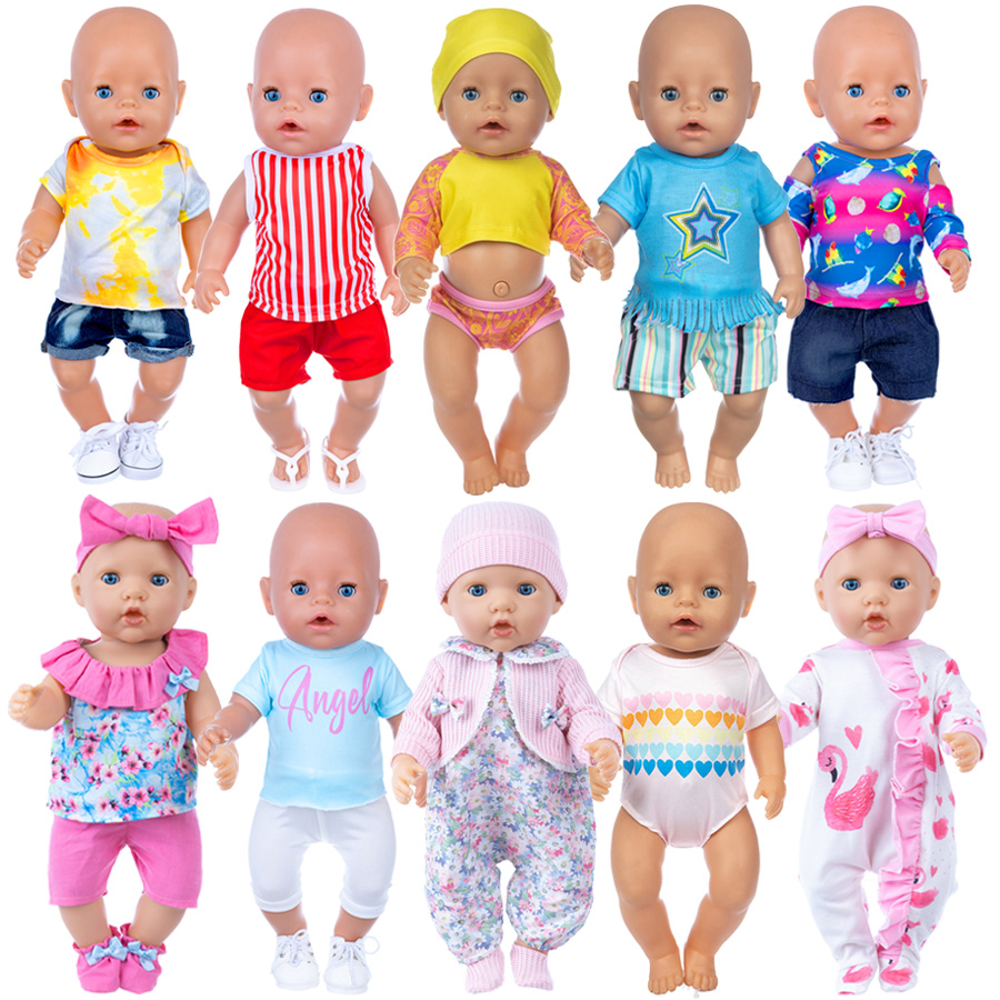 Poppenkleertjes voor 18 inch R - Baby Clothing For Girls recensie en prijs