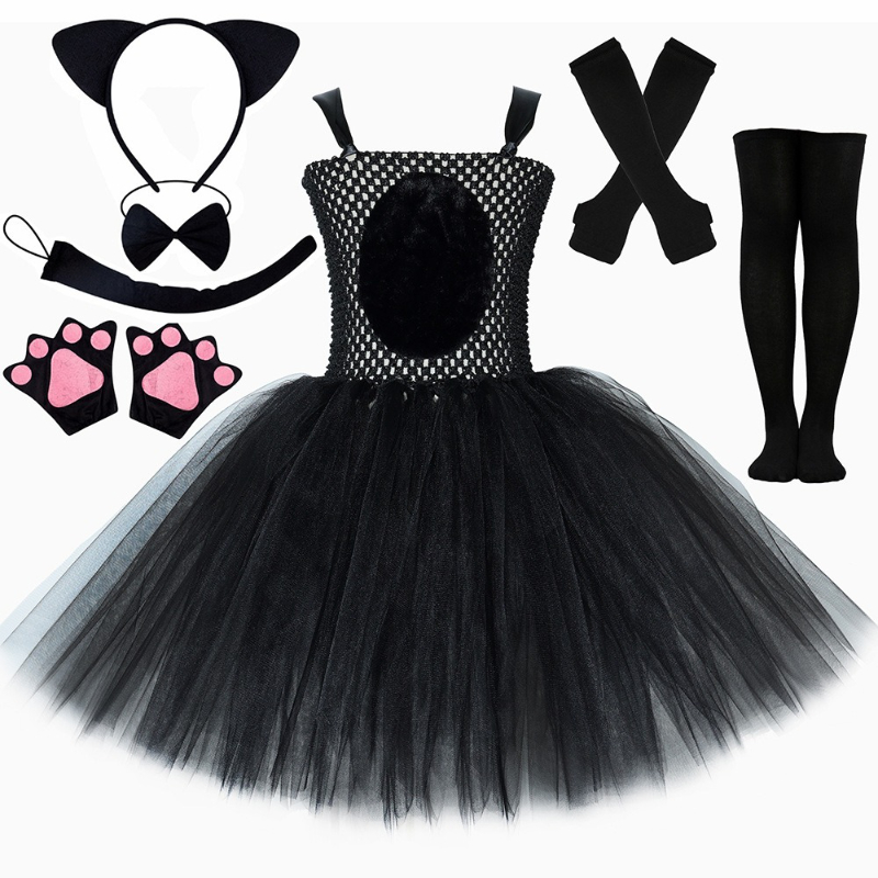 Meisjes voor Black Panther Cat - Baby Tutu Skirt recensie en prijs